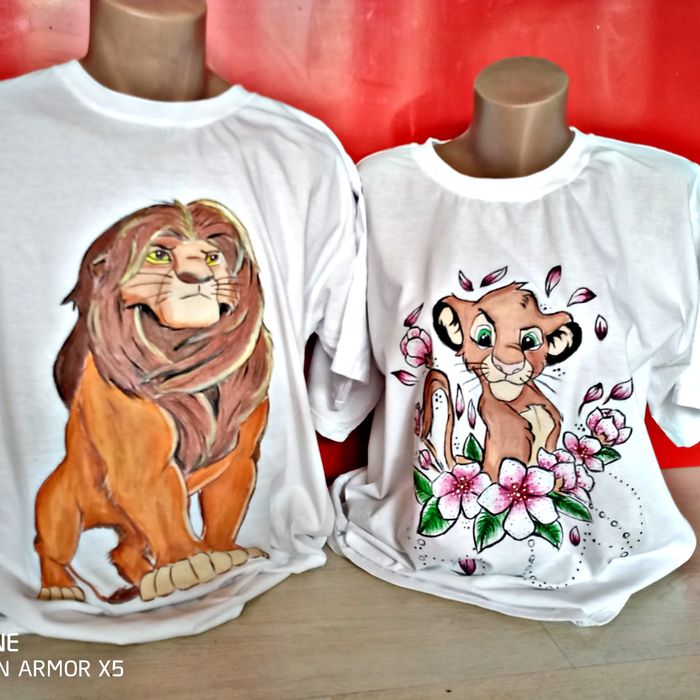 Рисувани тениски с картинки по ваш избор