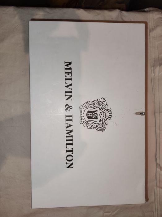 Страхотни мъжки кецове от естествена кожа Melvin&Hamilton №47