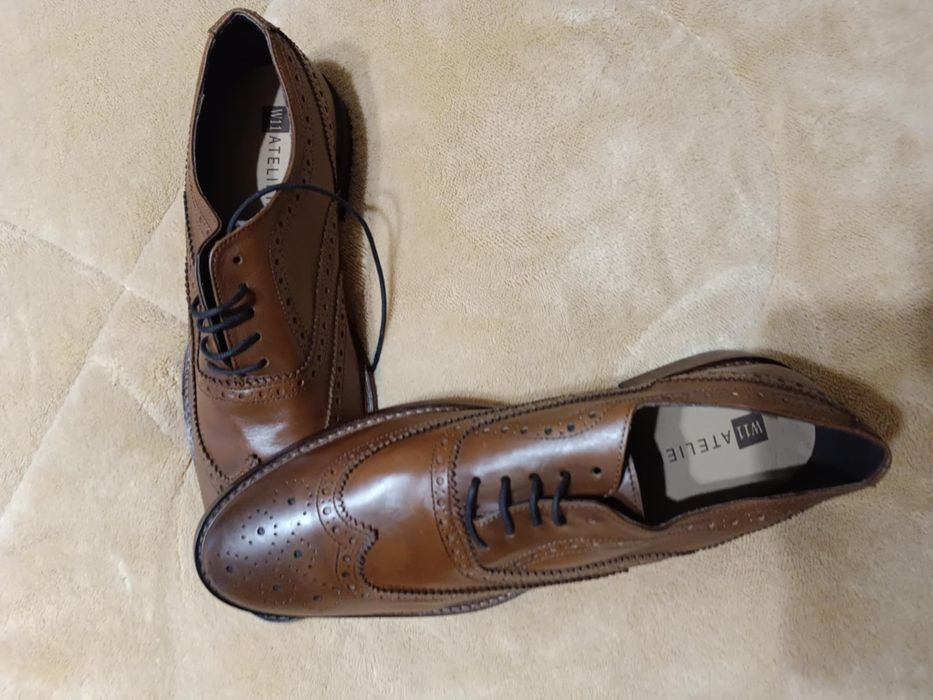 Мъжки обувки естествена кожа