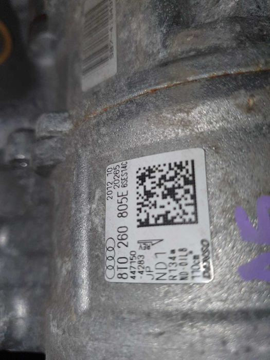 Compresor ac clima audi A4 A5 8T0260805E 8T0 260 805E