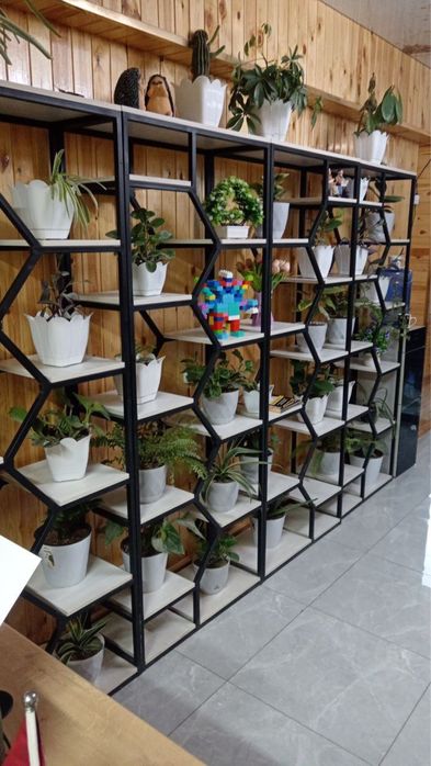 Стеллаж  из профиля металлический