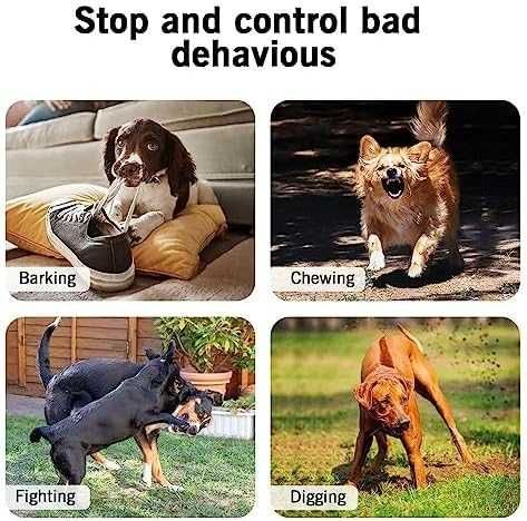 Ново Ултразвуково устройство против лай IPX4, 3 режима, до 10 м обхват