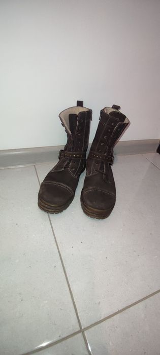 Ghete piele îmblănite mărime 37 38 universale foarte confortabile