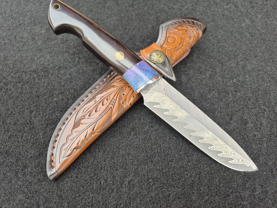 Ловен нож дамаска стомана LN423