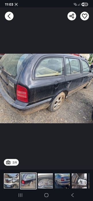 Capota bara far stop usa portbagaj radiator Skoda Octavia 1 Piese