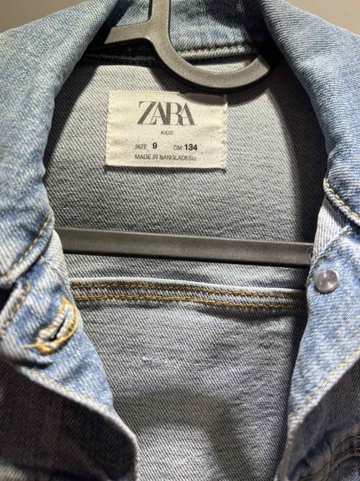 Детско дънково яке на Zara