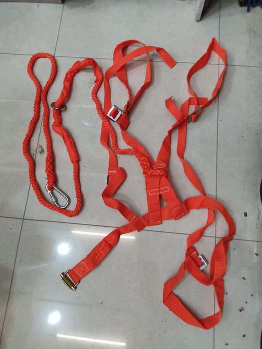 Пояс монтажный страховочный цепной и верёвочный