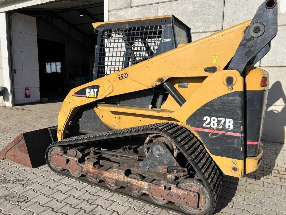 Mini incarcator pe senile Caterpillar 287B – Greutate 4.7 T , 78 Hp + Video