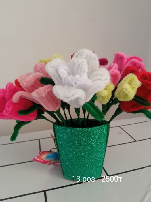 Цветы ручной работы