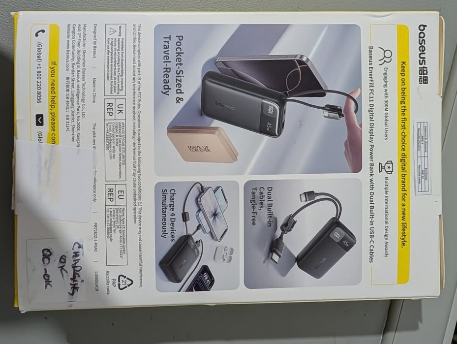 Baseus Enerfill FC 11 20000 mAh 45W