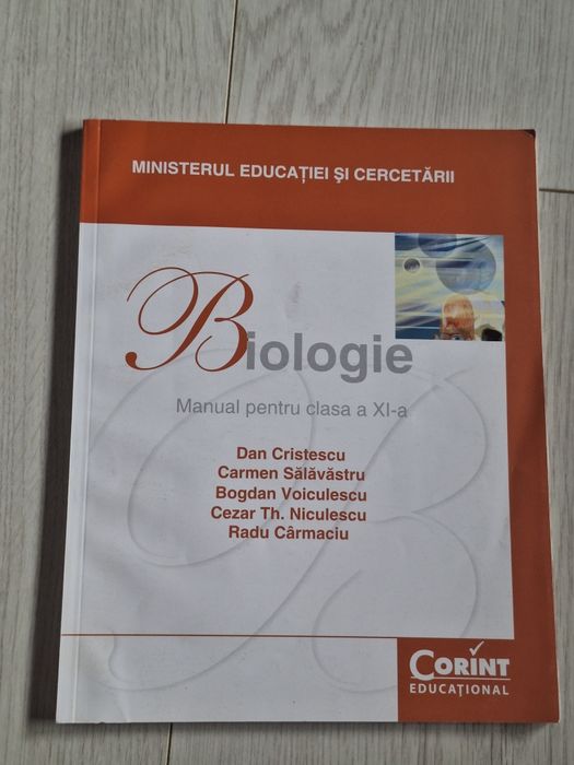 Manual  Corint biologie clasa 11