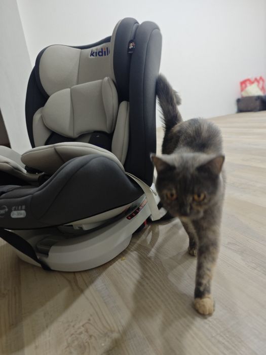 Детское автокресло  Kidilo Isofix вращением 360 градусов с 0 до 5 лет