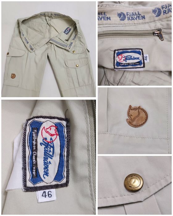 Pantaloni outdoor FJALLRAVEN, mărimea 46, vânătoare, munte, trekking