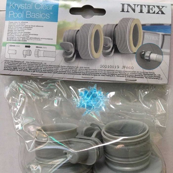 плунжерный клапан 38 мм intex с форсунками