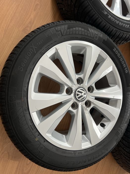 Set Jante Iarna M+S VW Golf 7 6 5 Touran Octavia 205 55 16 7.5mm 2024