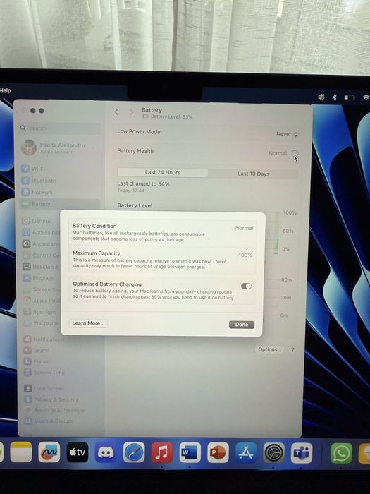 Macbook air 13.6 512gb ssd