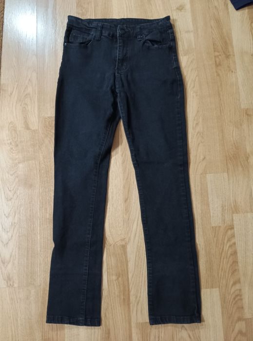 Брюки джинсы черные на мальчика подростка