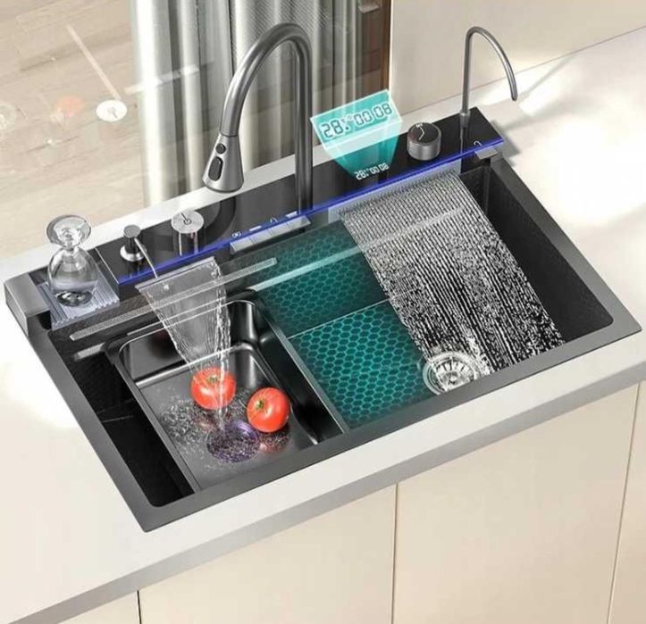 Chiuveta multifunctionala accesorii incluse afisaj temperatura 750x460