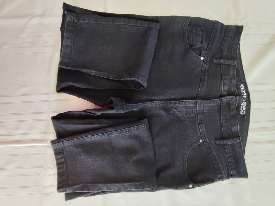 Blugi negri  damă skinny