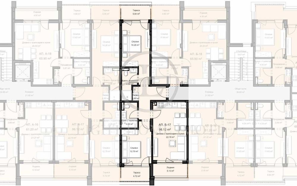 Реф. 3588 Тристаен Апартамент Остромила