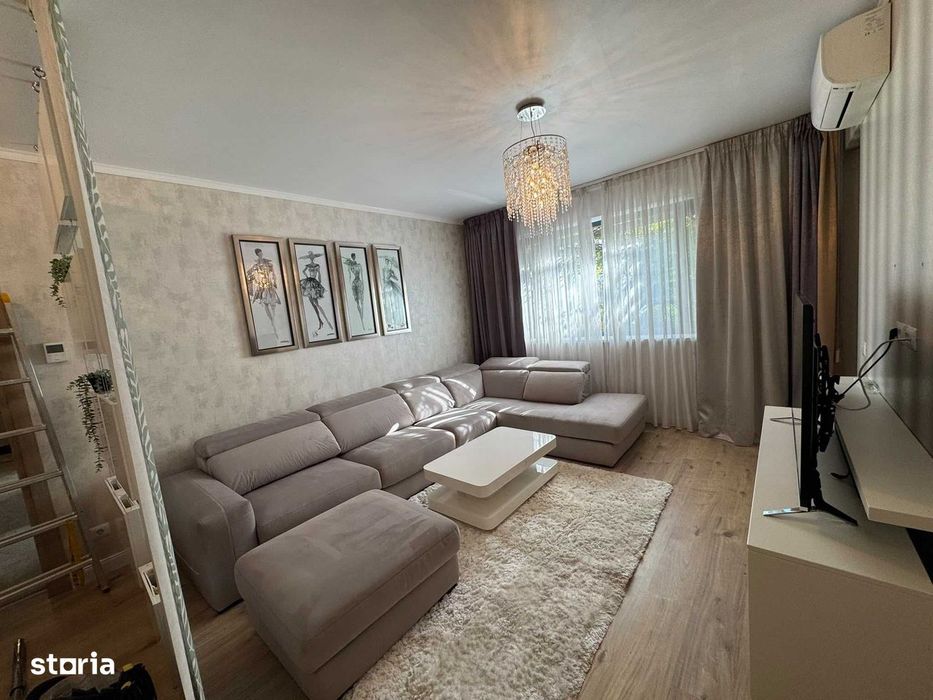 Apartament 3 camere, Greenfield Băneasa, parter, gradina proprie, parc