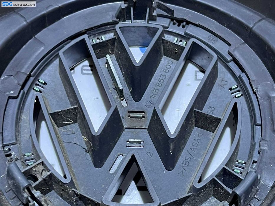 Grila cu Emblema Spoiler Bara Fata cu Rama Zgariata Volkswagen Tiguan 2008 - 2011 Cod 5N0853653A 5N0853651A 1K5853600