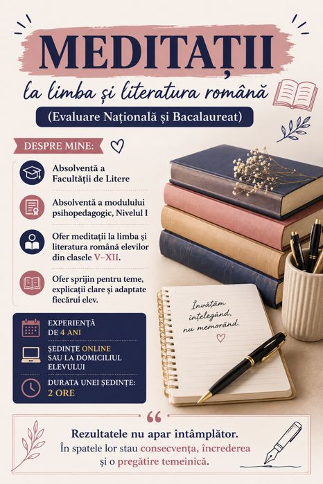 Meditatii la limba si literatura romana