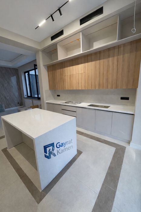 Столешница на заказ из искусственного камня кварц акрила