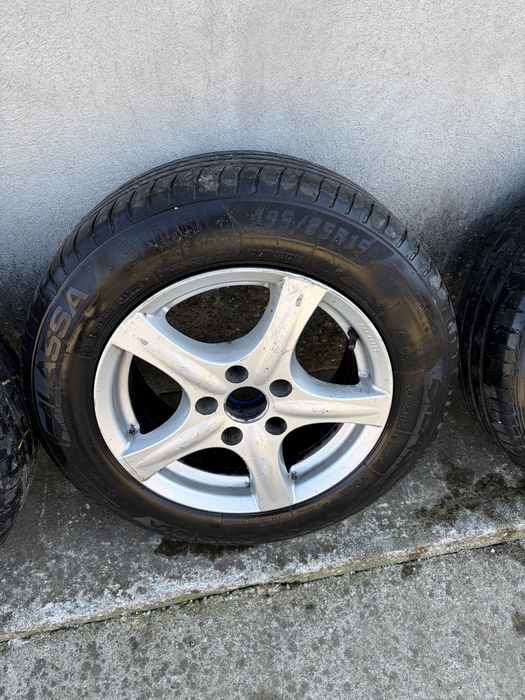 Jante aliaj R15 Golf 5/skoda cu tot cu cauciucuri