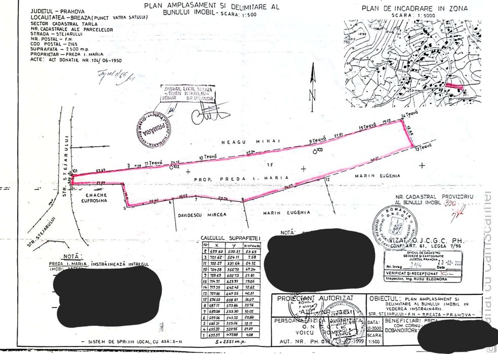 Teren intravilan in Breaza Prahova