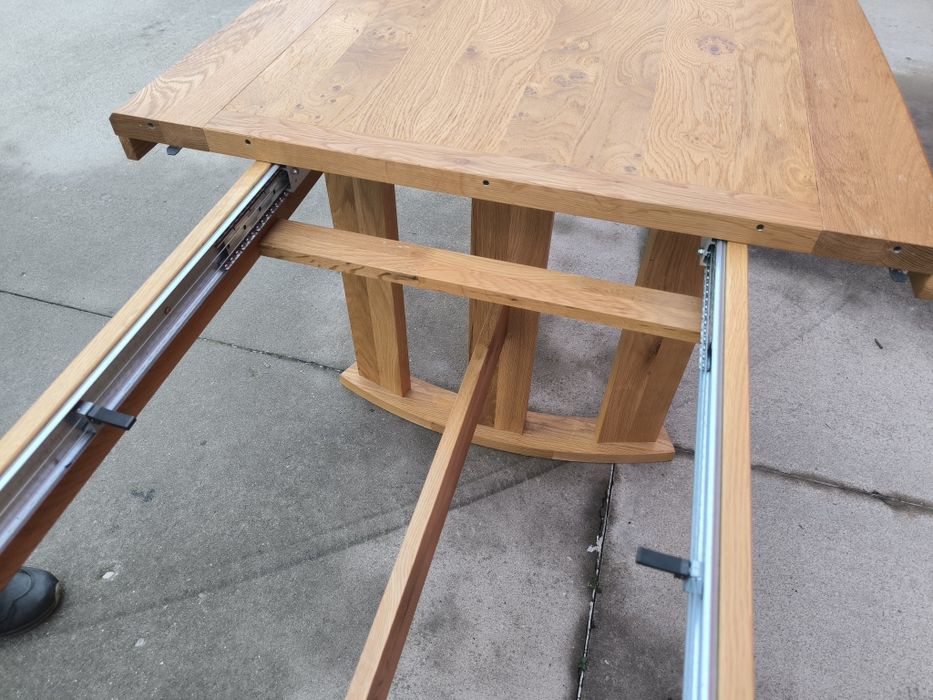 Масивна маса от Дъб+6 стола