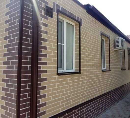 Гибкий камень АМК для фасада