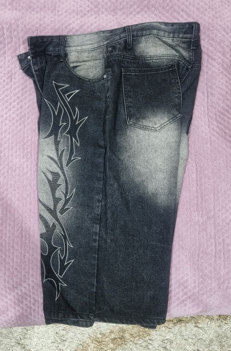 Джинсовые шорты в стиле Y2K