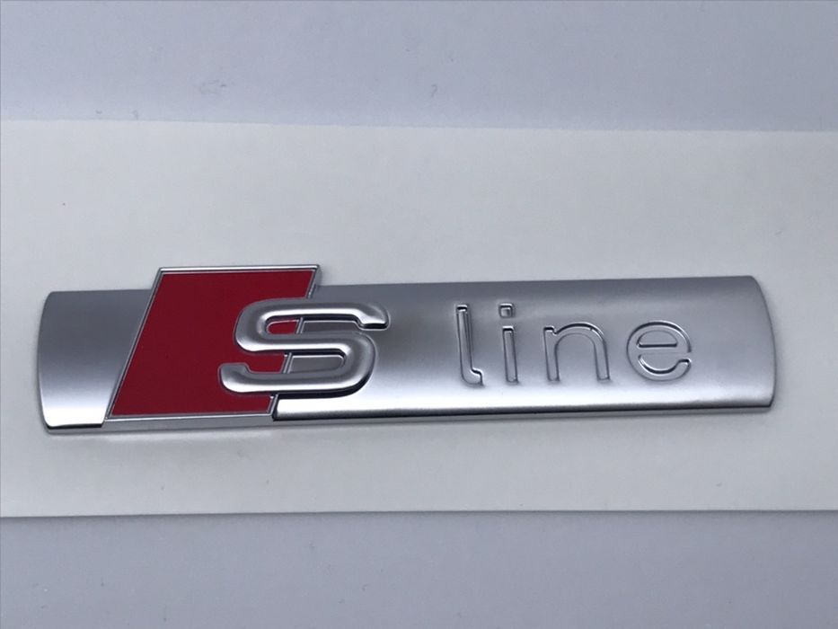 Emblema Audi S-line