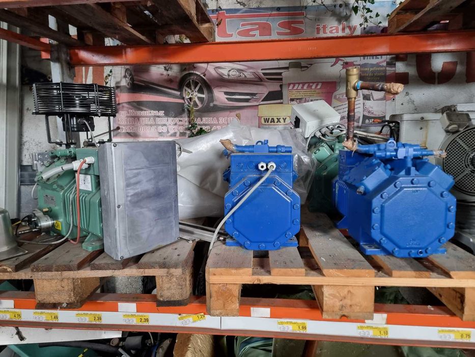 Компресори, хладилна техника РАЗЛИЧНИ ВИДОВЕ