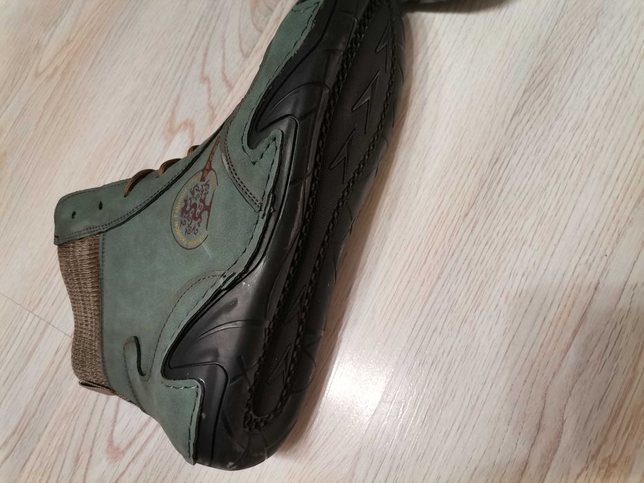 Мъжки боти в зелен цвят