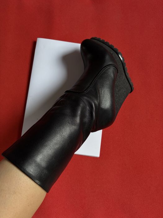 Ботинки на высокой танкетке / платформе