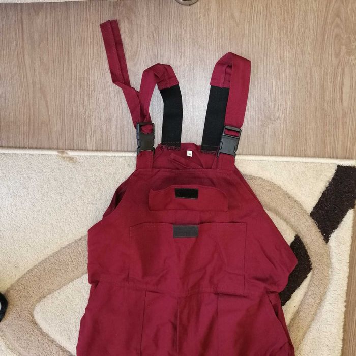 Costum salopeta /lucru /munca cu pieptar ,mărime 50-54 , NOU