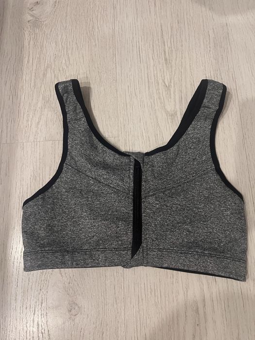 Спортно бюстие с цип отпред S/M