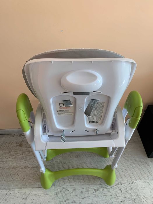 Детско столче за хранене CANGAROO MINT зелен цвят