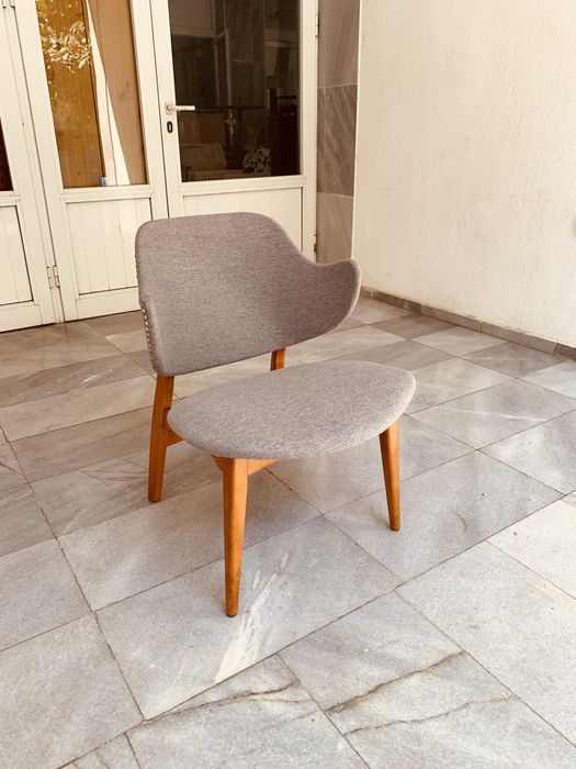 Оригинален шведски винтидж стол – Mid-Century Modern (1958–1968)