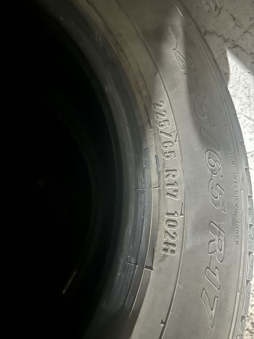 Шины летние 225/65/17