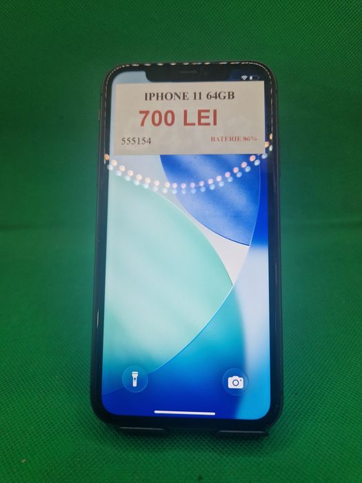 Iphone 11 64 GB baterie 86% Lazar Amanet Crangasi 55515