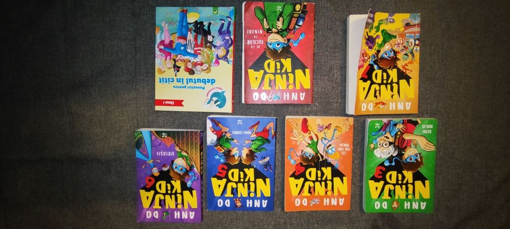 Pachet cărți de copii Ninja kid