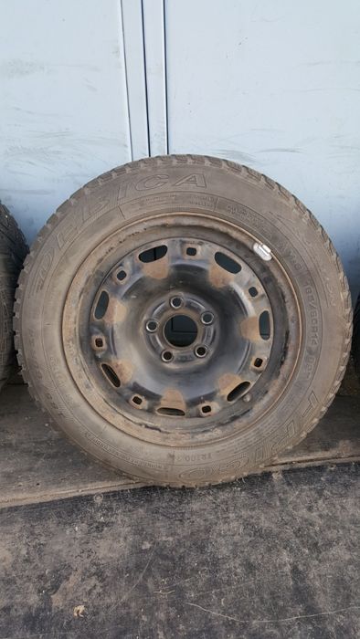 железни джанти 5х100 vw с гуми 185 60 14 дебика