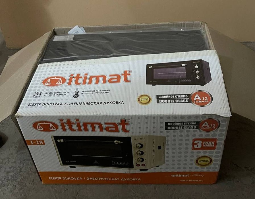 Абсолютно новая духовка итимат