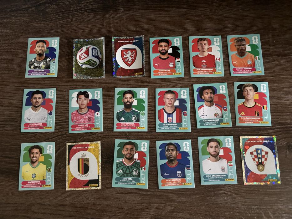 Panini FIFA World Cup 2026 размяна на стикери