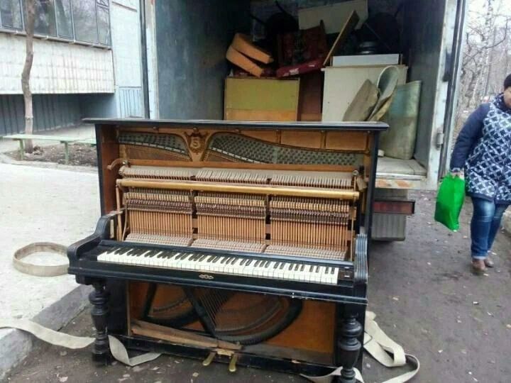 Вывоз и утилизацыя пианино