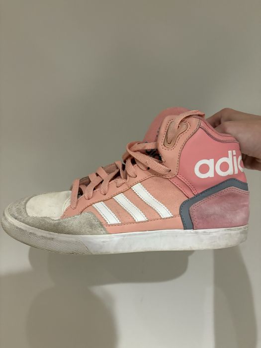 кросы adidas extaball pink