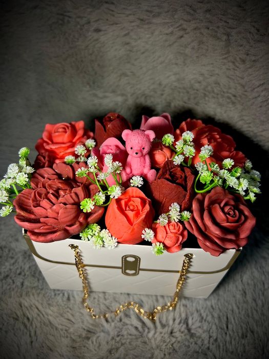 Aranjament din ceara Pinky Promise